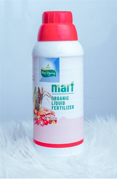 marf Organic Fertilizer Urea+ — 1 litre bottle with red cap